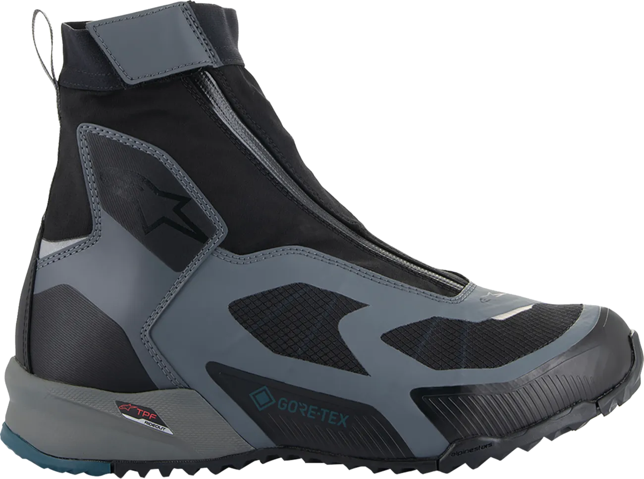 ALPINESTARS CR-8 Gore-Tex? Shoes - Black/Grey/Blue - US 8 233822412858