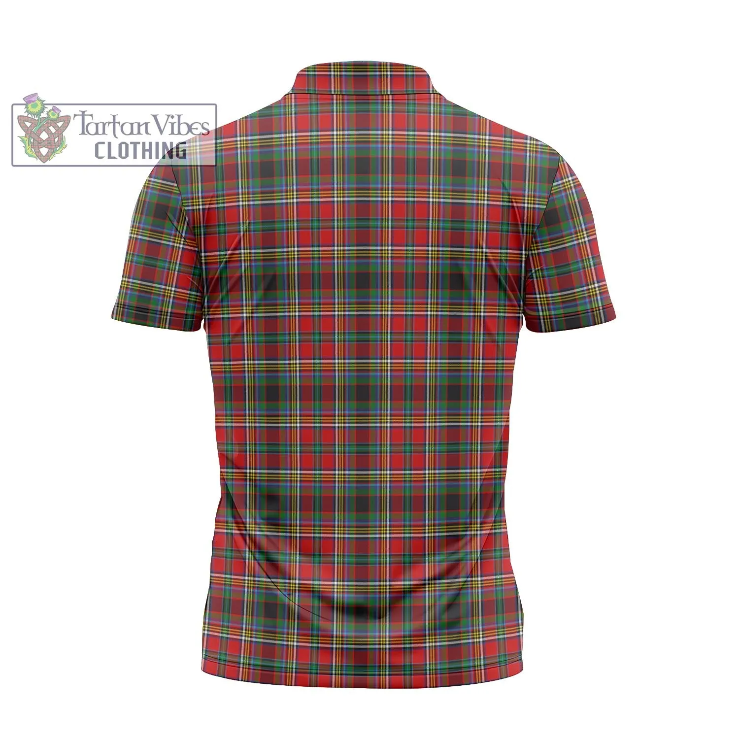 Anderson of Arbrake Tartan Zipper Polo Shirt