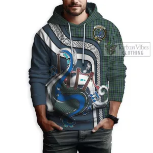 Arbuthnot Tartan Hoodie with Epic Bagpipe Style