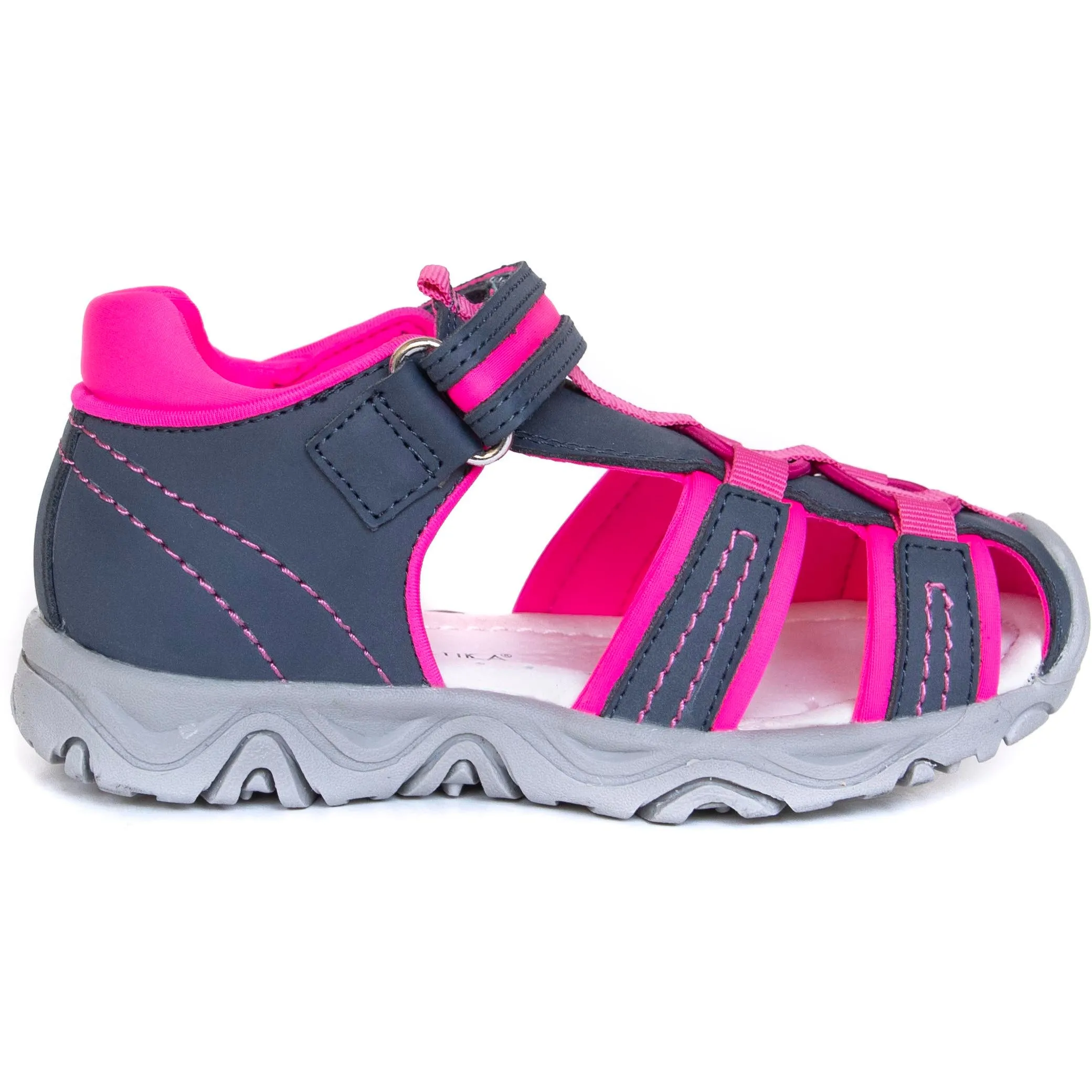 ART fuchsia older girls arch support sandals