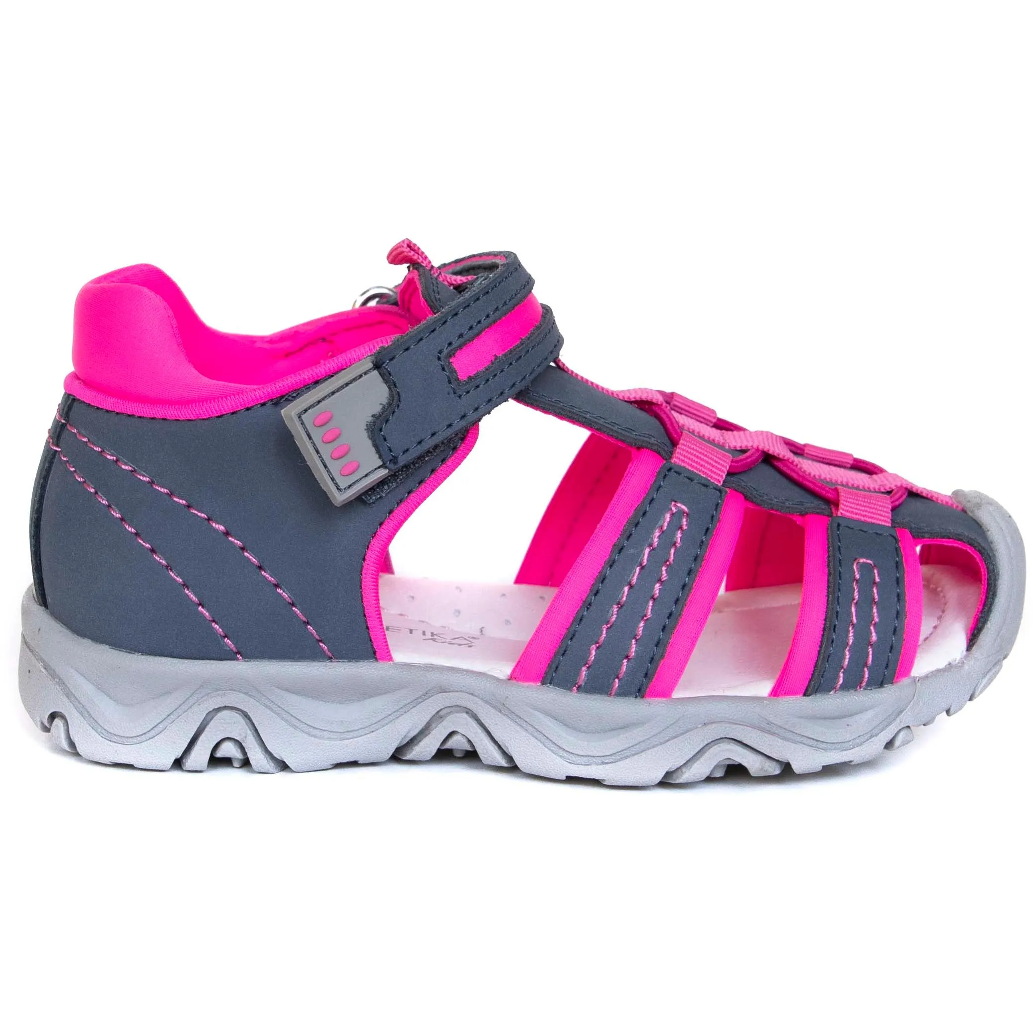 ART fuchsia older girls arch support sandals