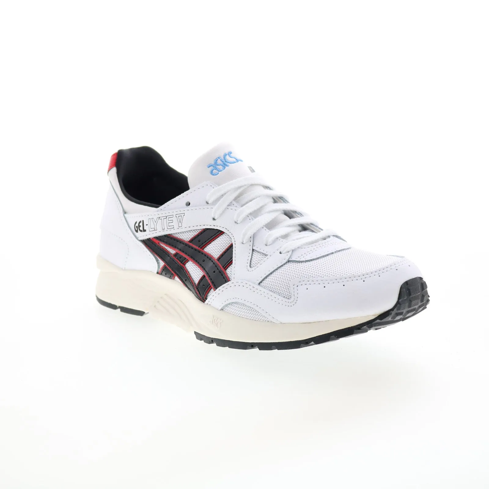 Asics Gel-Lyte V 1191A267-100 Mens White Leather Lifestyle Sneakers Shoes