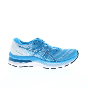 Asics Gel-Nimbus 23 1012A885-401 Womens Blue Mesh Athletic Running Shoes