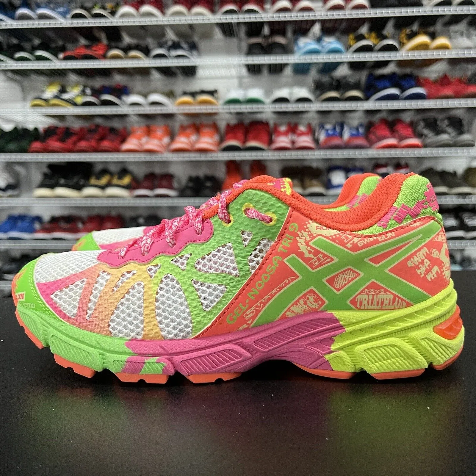 Asics Women's Running Shoes Gel Noosa Tri 9 Multi Color C401N Size 5