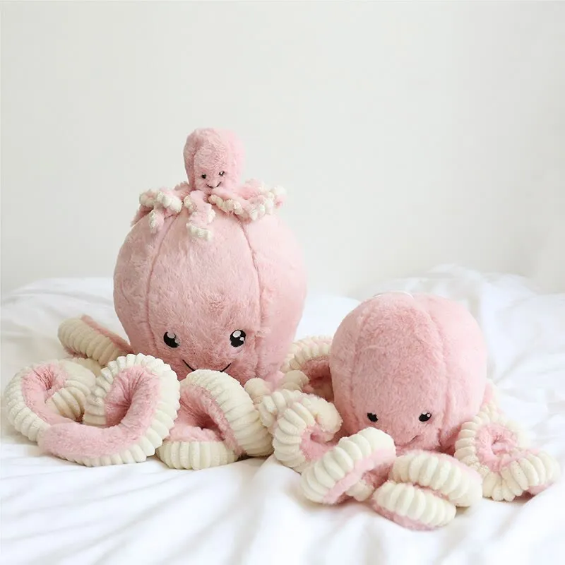 Baby Octopus Plush Cute Doll