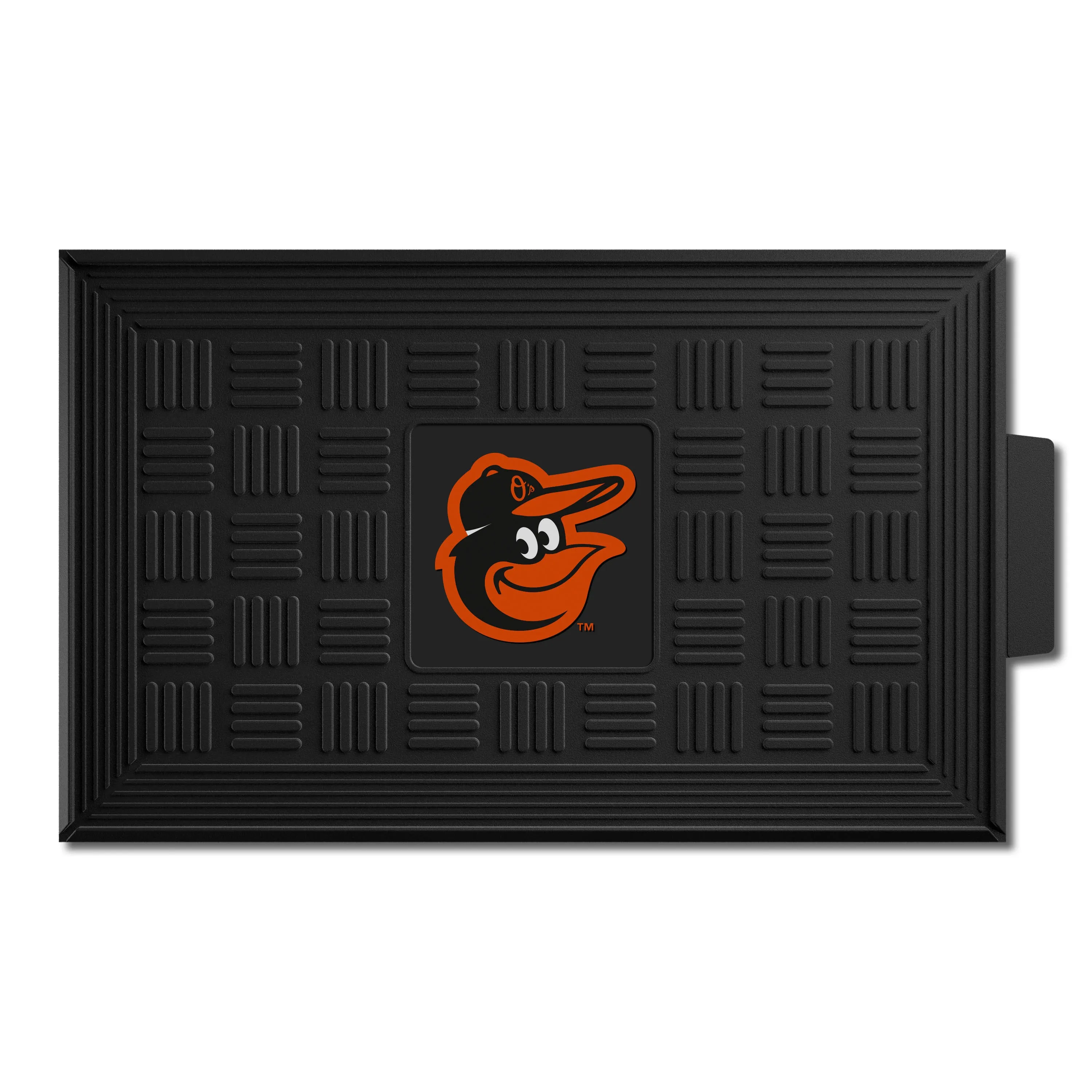 Baltimore Orioles Heavy Duty Vinyl Medallion Door Mat - 19.5in. x 31in.