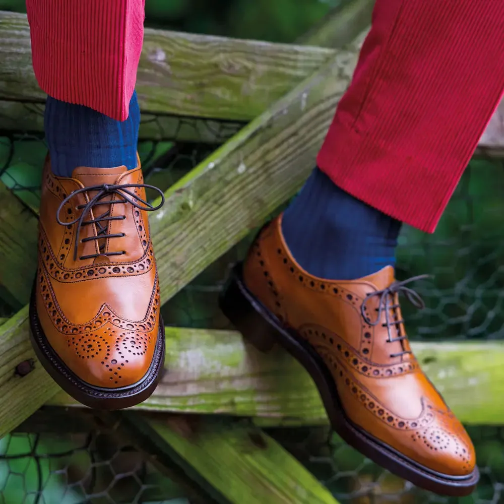 BARKER Westfield Shoes - Mens Country Brogues - Cedar Calf