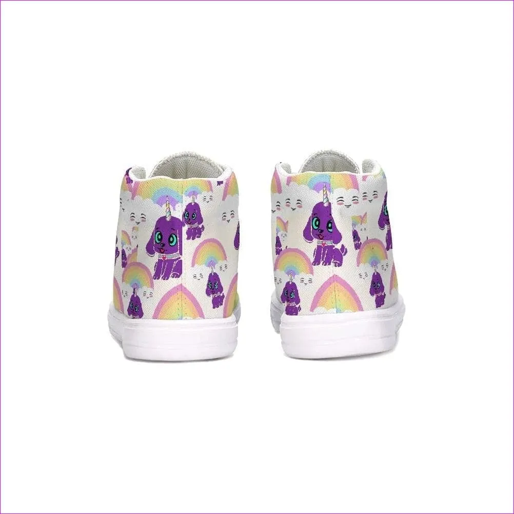 Bec's Uni-Pup Kids Hightop Canvas Shoe