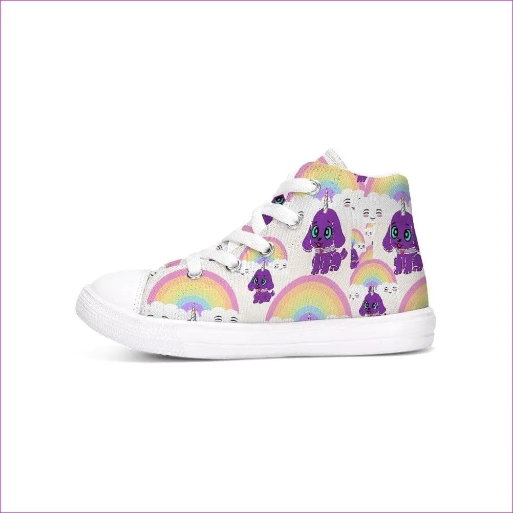 Bec's Uni-Pup Kids Hightop Canvas Shoe