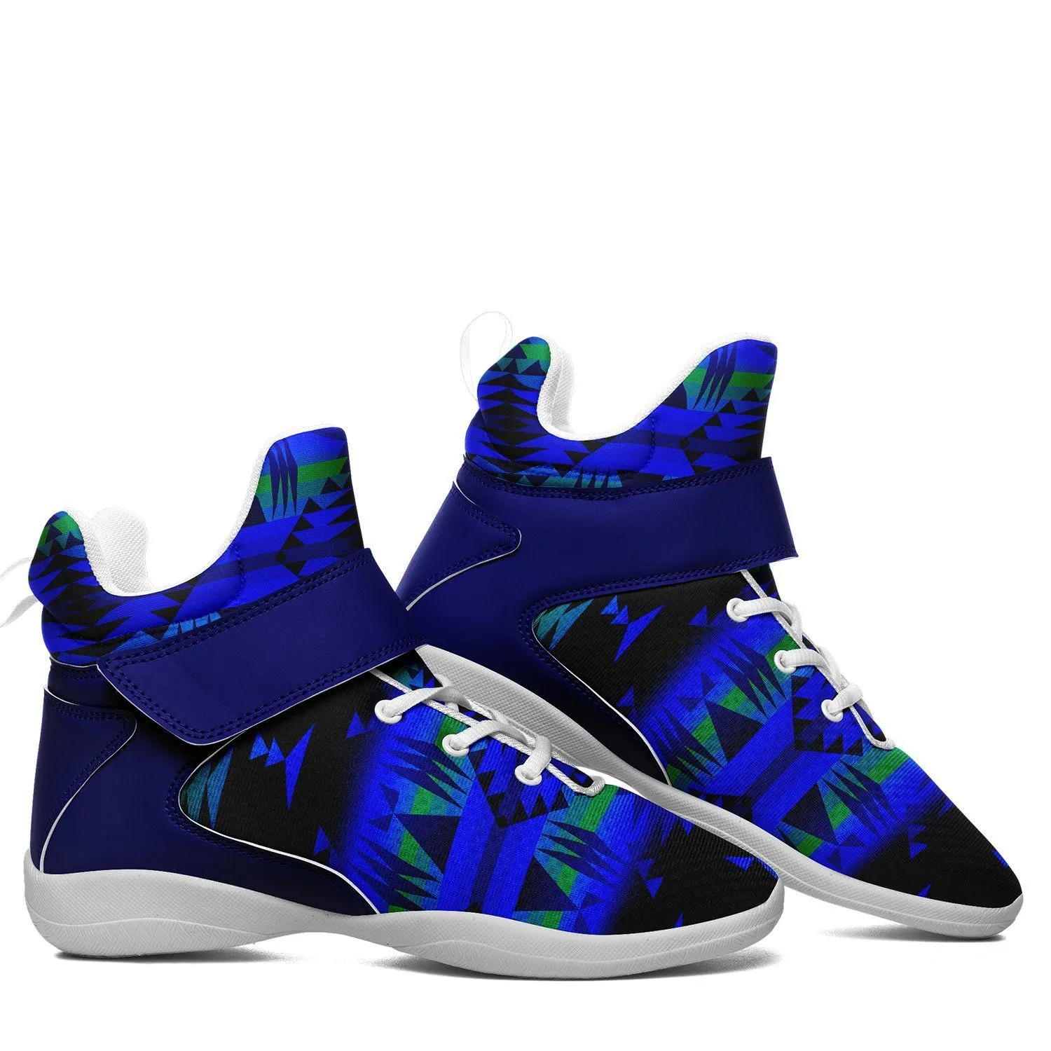 Between the Blue Ridge Mountains Kid's Ipottaa Basketball / Sport High Top Shoes