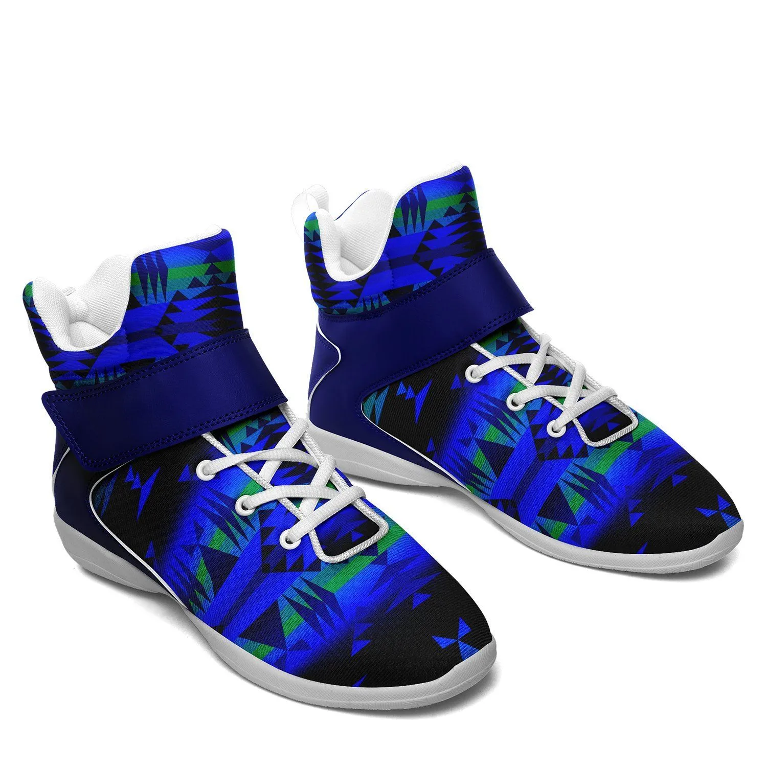 Between the Blue Ridge Mountains Kid's Ipottaa Basketball / Sport High Top Shoes