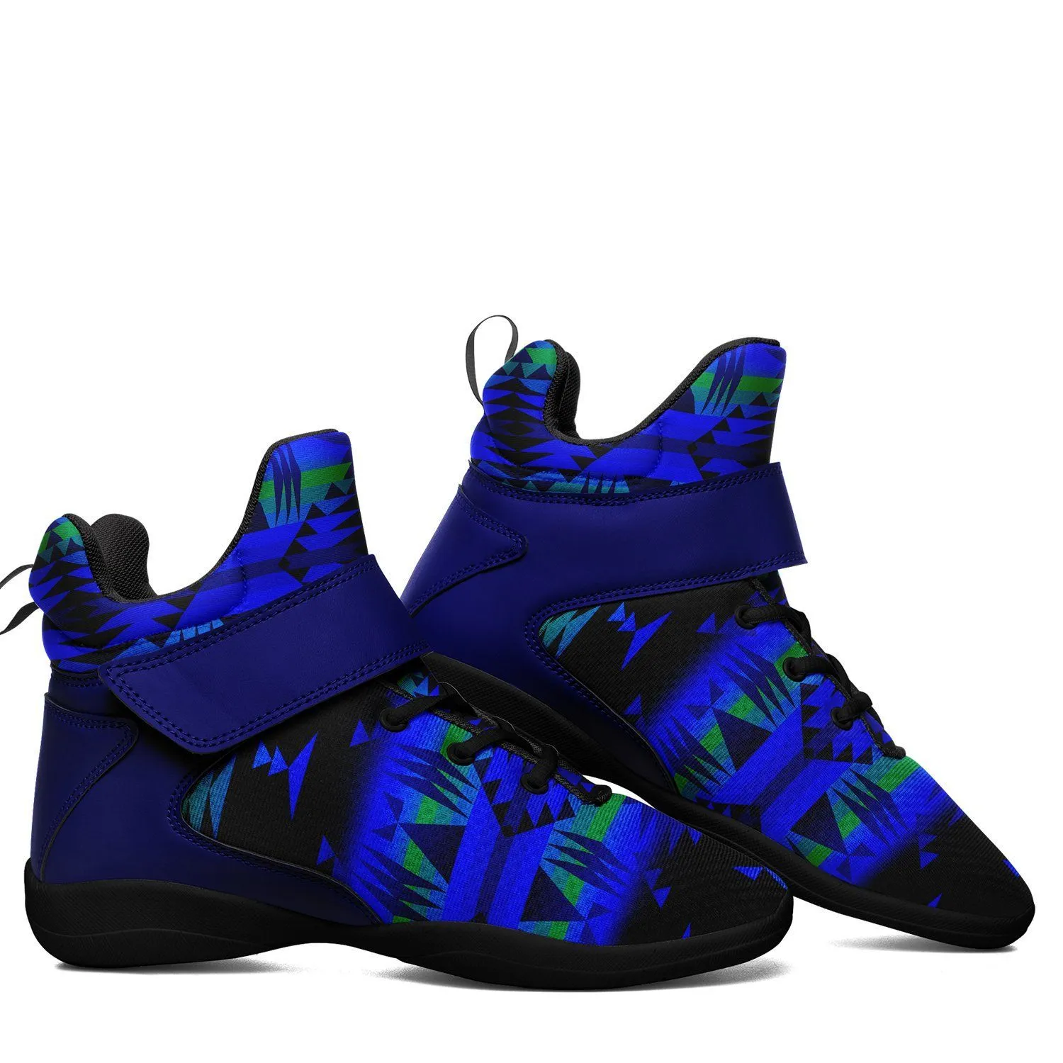 Between the Blue Ridge Mountains Kid's Ipottaa Basketball / Sport High Top Shoes