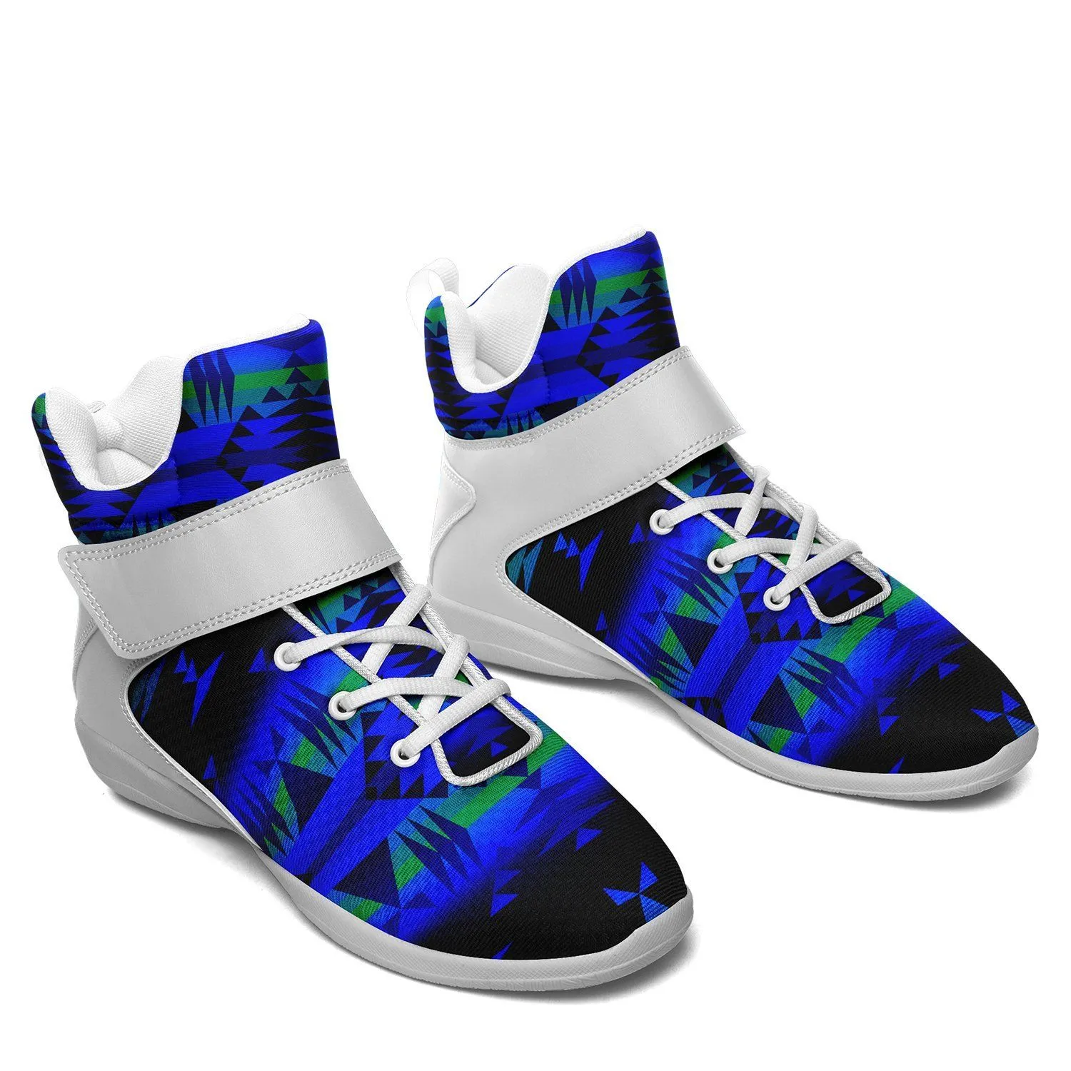 Between the Blue Ridge Mountains Kid's Ipottaa Basketball / Sport High Top Shoes