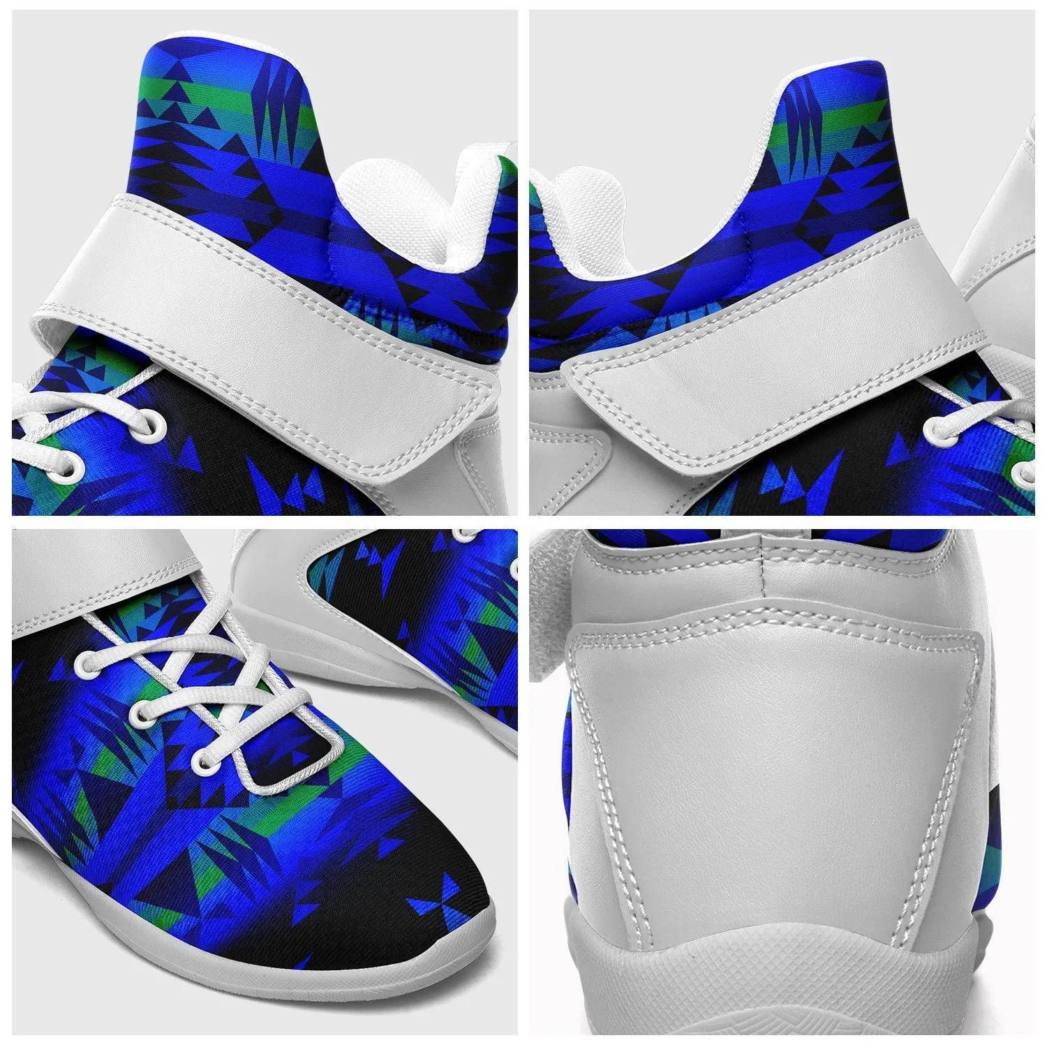 Between the Blue Ridge Mountains Kid's Ipottaa Basketball / Sport High Top Shoes