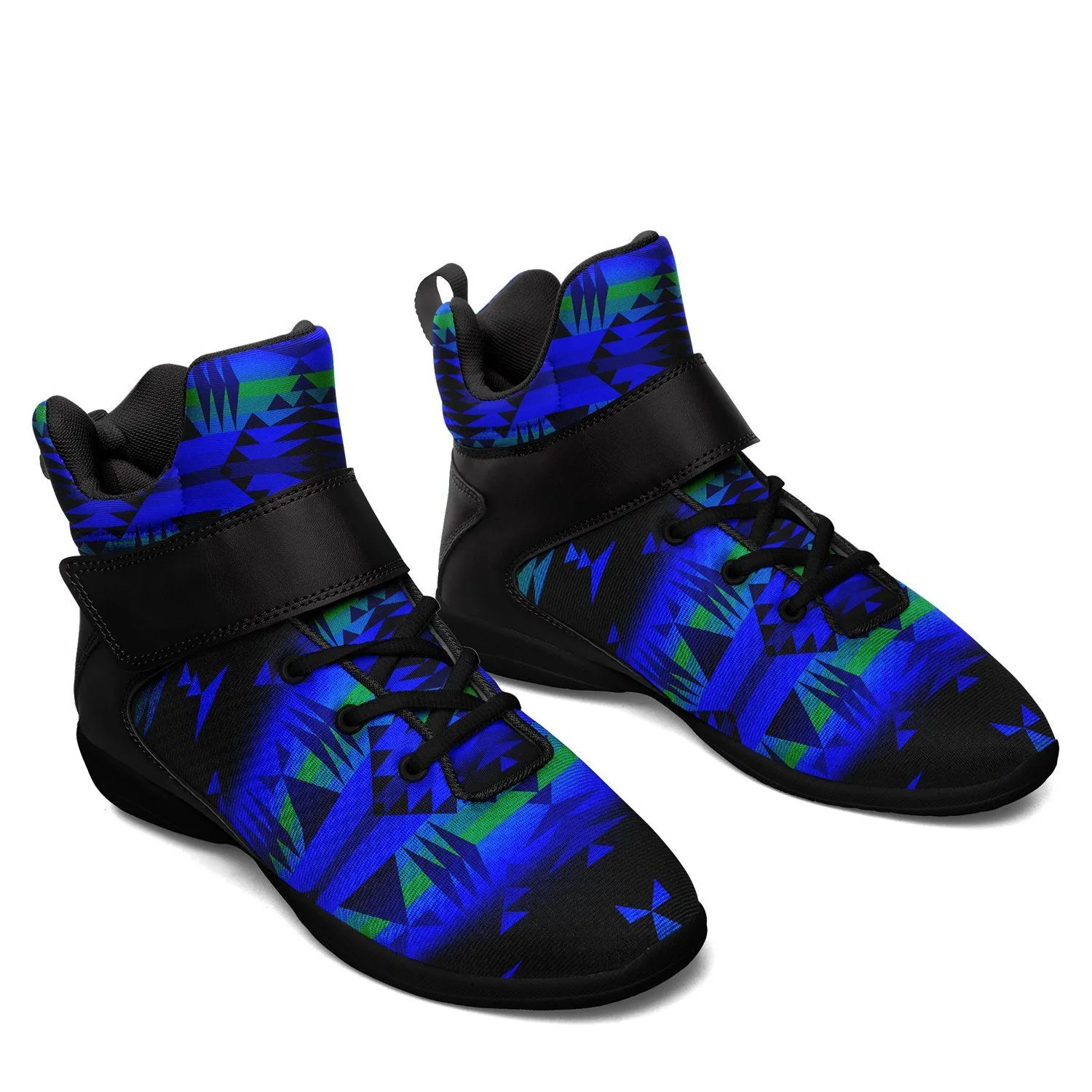 Between the Blue Ridge Mountains Kid's Ipottaa Basketball / Sport High Top Shoes