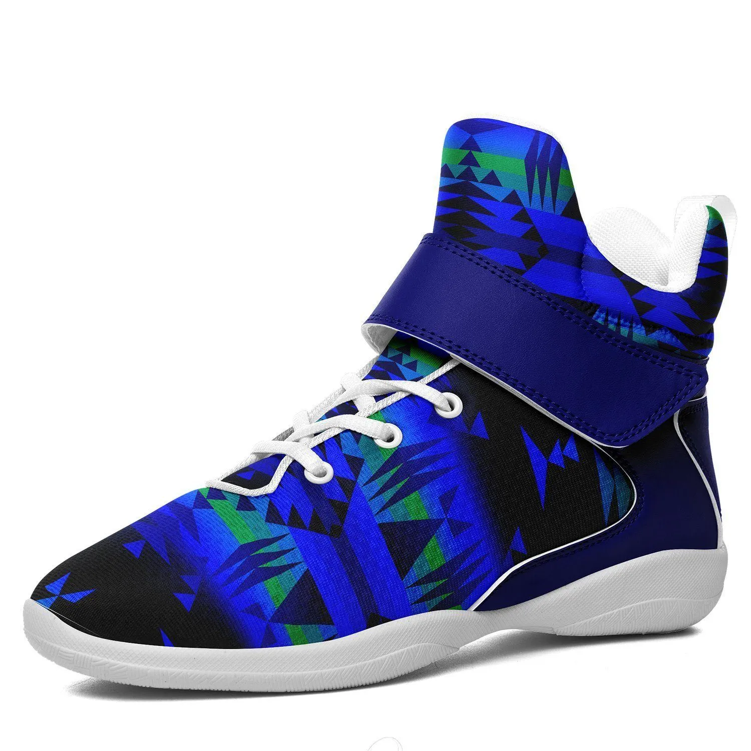 Between the Blue Ridge Mountains Kid's Ipottaa Basketball / Sport High Top Shoes