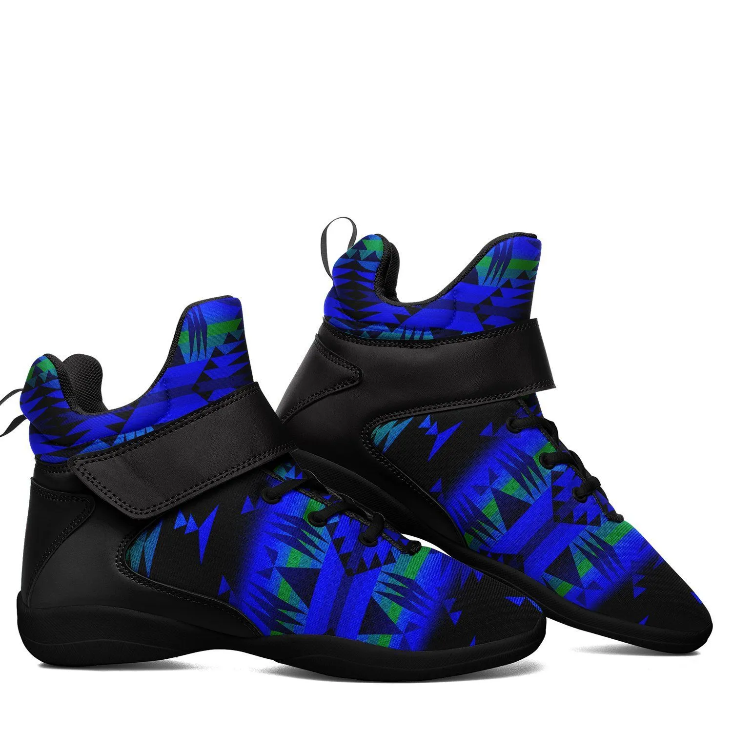 Between the Blue Ridge Mountains Kid's Ipottaa Basketball / Sport High Top Shoes