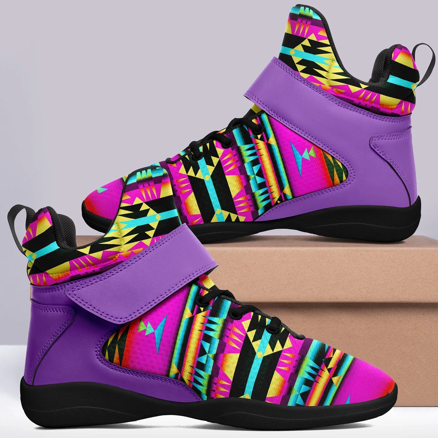 Between the Sunset Mountains Ipottaa Basketball / Sport High Top Shoes