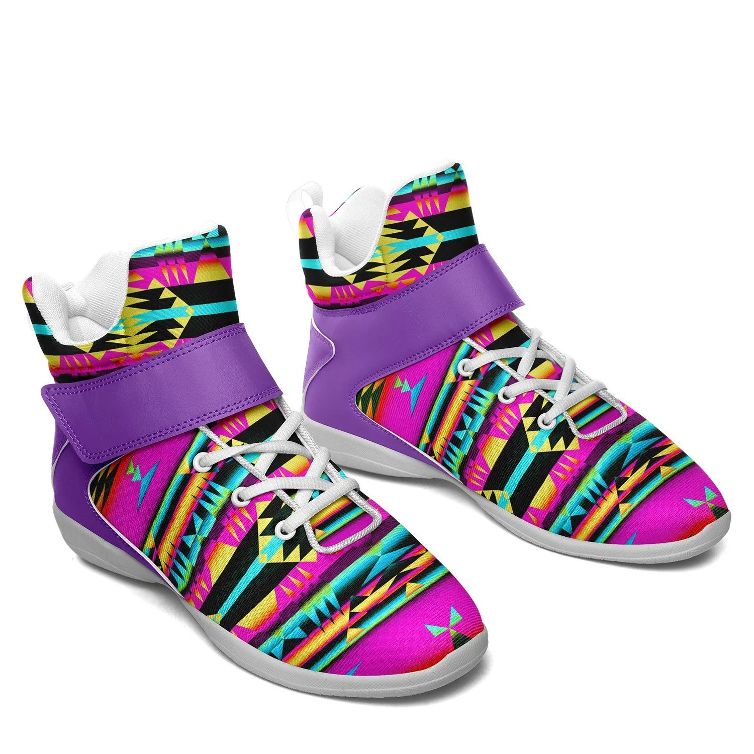 Between the Sunset Mountains Ipottaa Basketball / Sport High Top Shoes