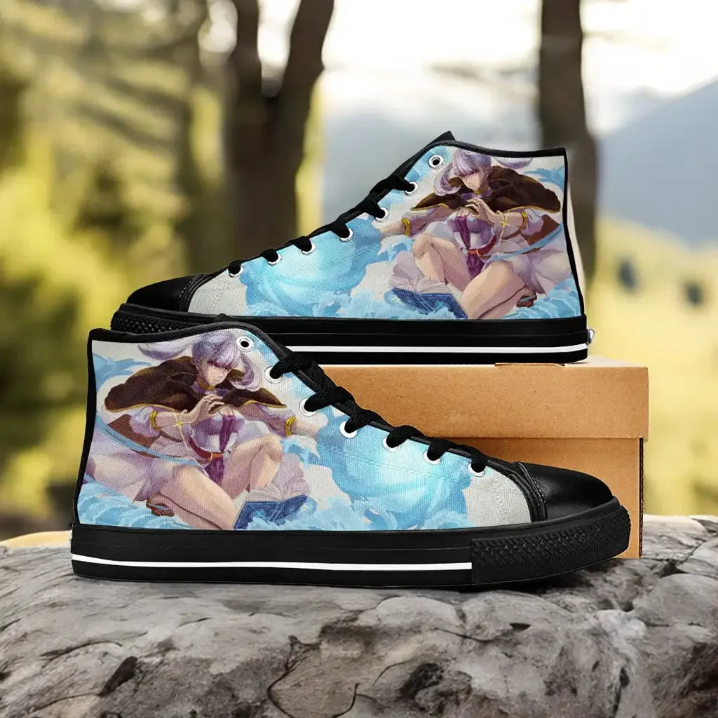 Black Clover Noelle Silva Shoes High Tops Sneakers for Kids and Adults