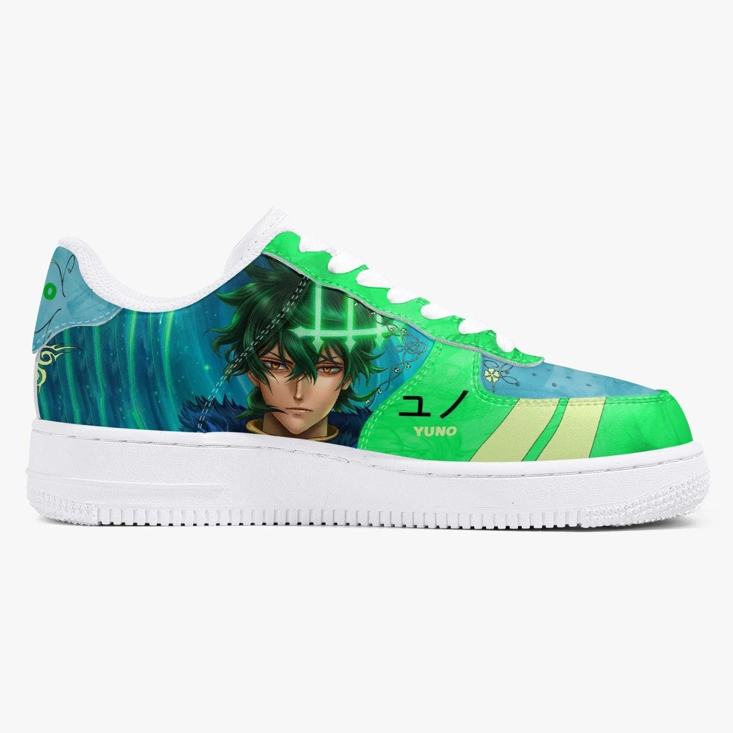 Black Clover Yuno AF1 Anime Shoes