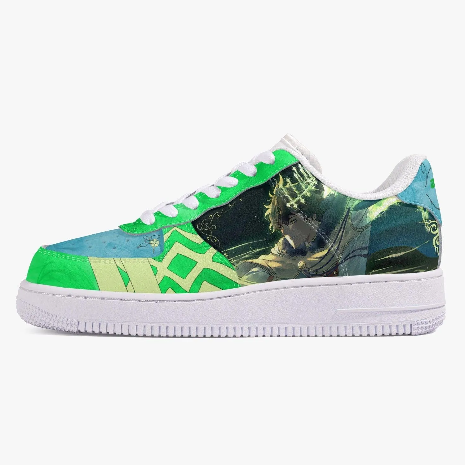 Black Clover Yuno AF1 Anime Shoes