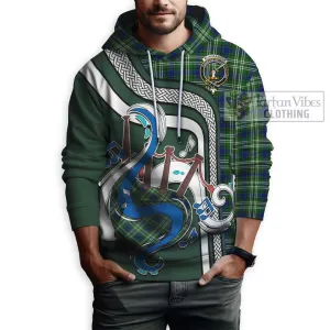 Blackadder Tartan Hoodie with Epic Bagpipe Style