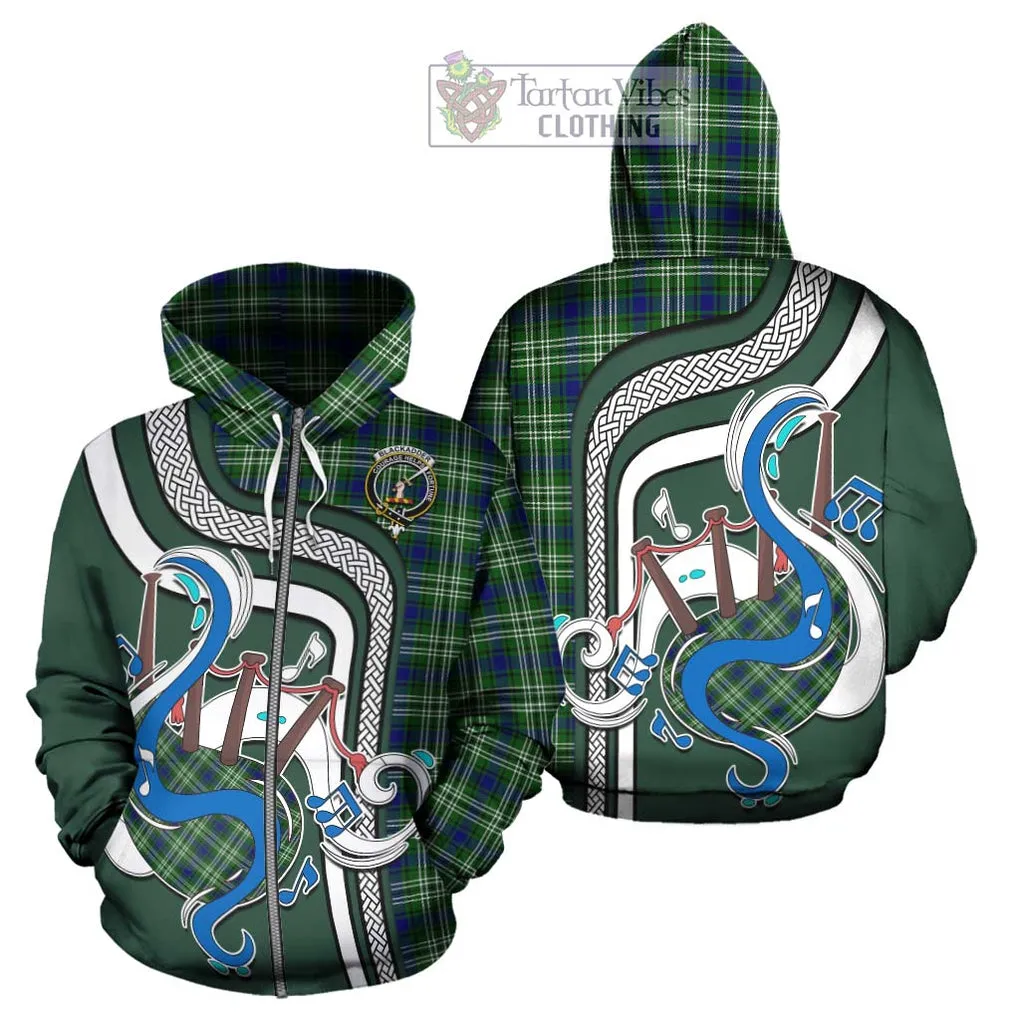 Blackadder Tartan Hoodie with Epic Bagpipe Style