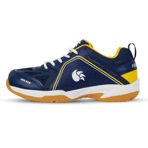 Bolstr Badminton Shoes (Navy/Yellow)