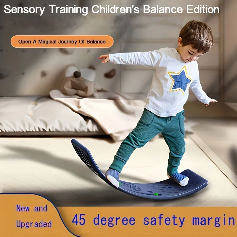 Boost Balance with Arc Rocking Board for Gymnastic Training