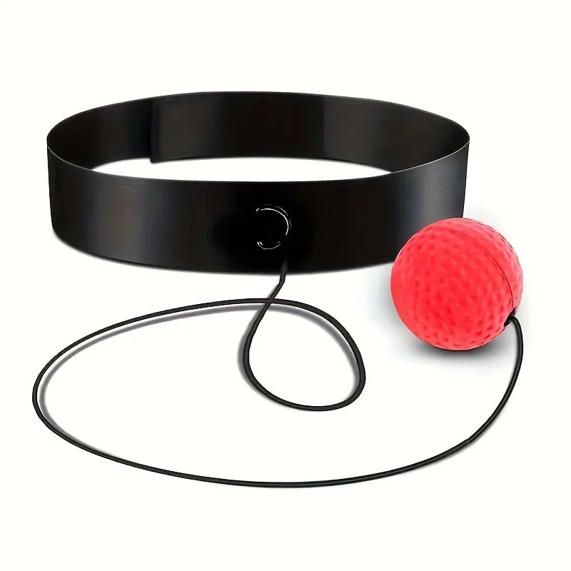 Boost Boxing Skills with Headmounted Reaction Ball for Home Training