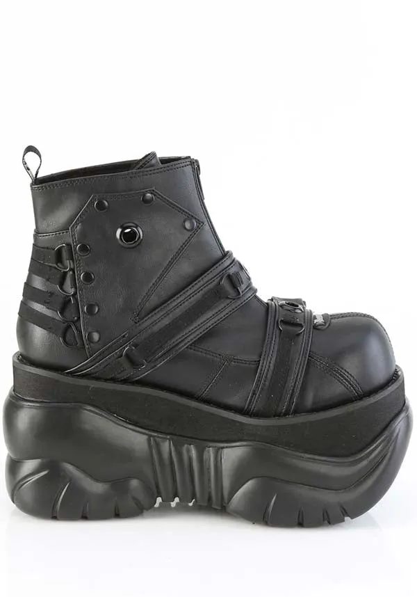 BOXER-60 [Black] | PLATFORM BOOTS [PREORDER]