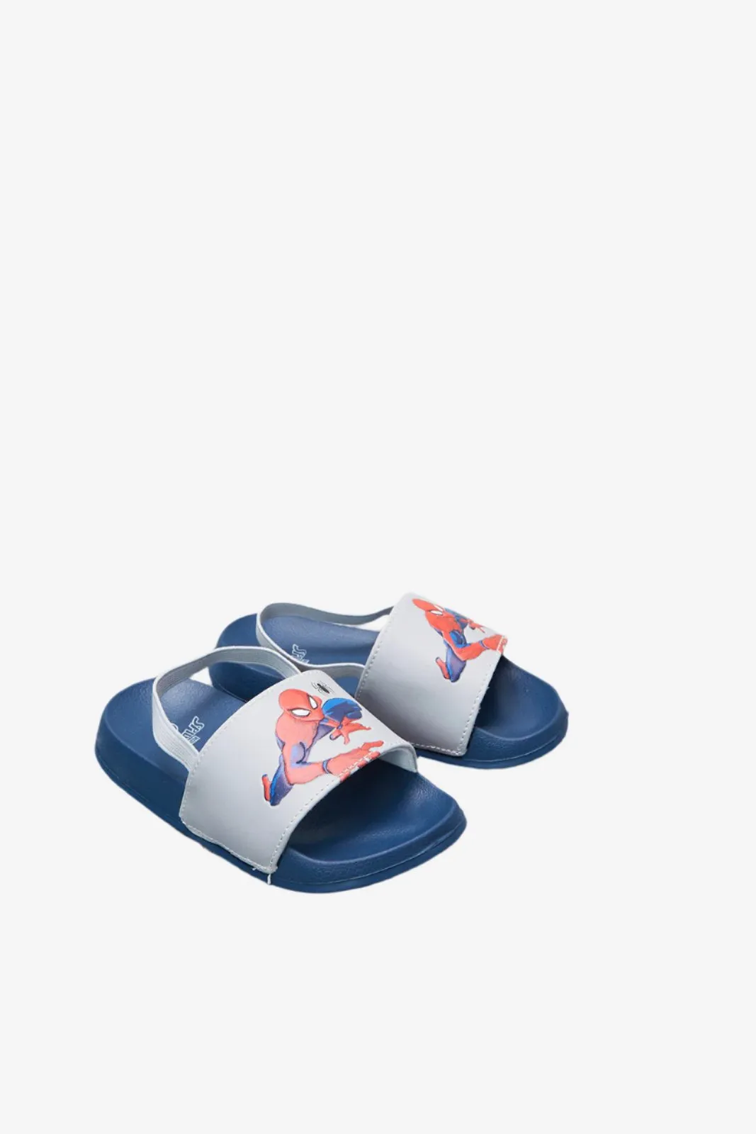 Boys Navy Spiderman Character Slide