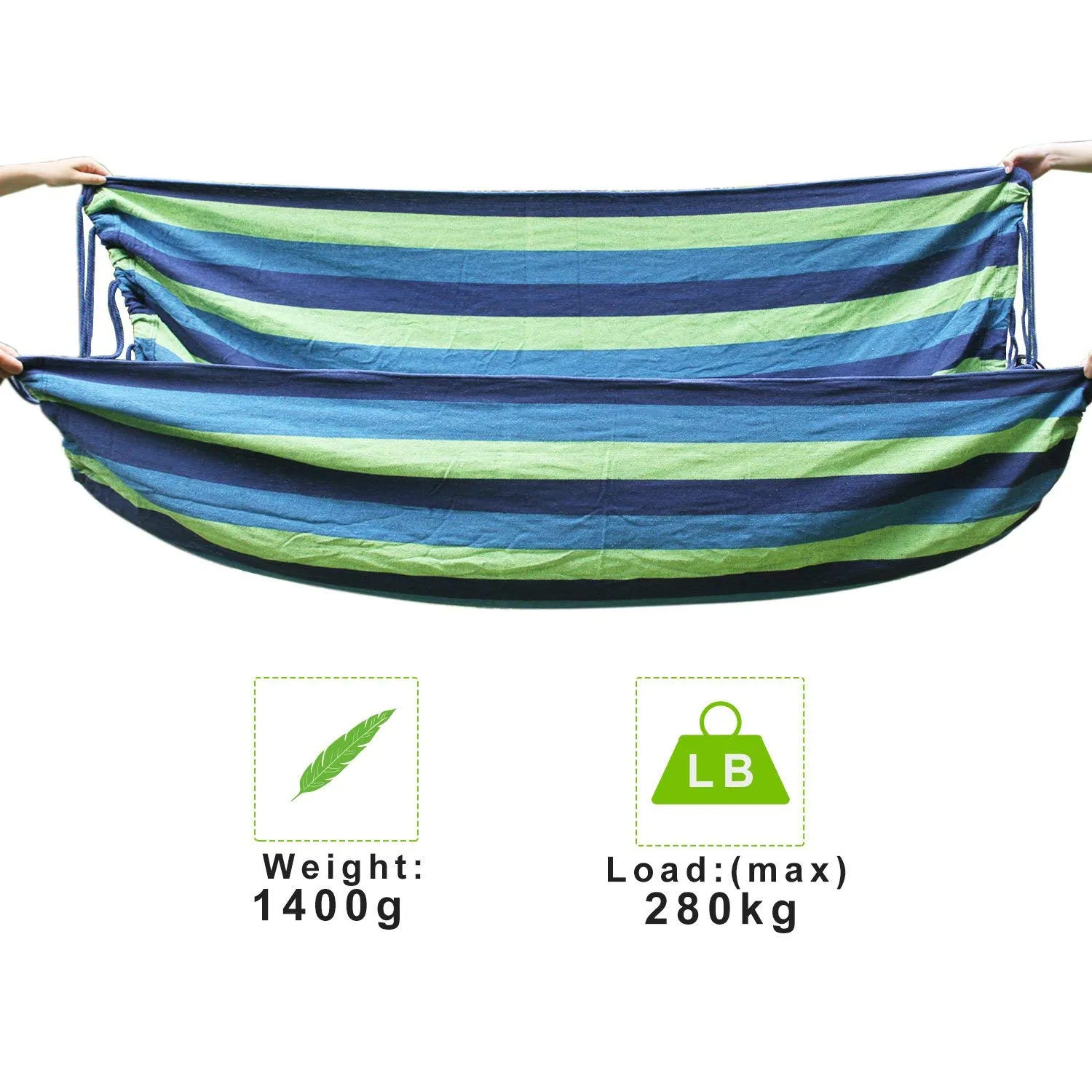 Brazilian Double Cotton Hammock Swing Bed - KEPEAK