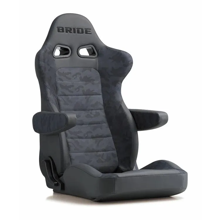 BRIDE E54CM2 Reclining seat EUROGHOST X Blue camouflage