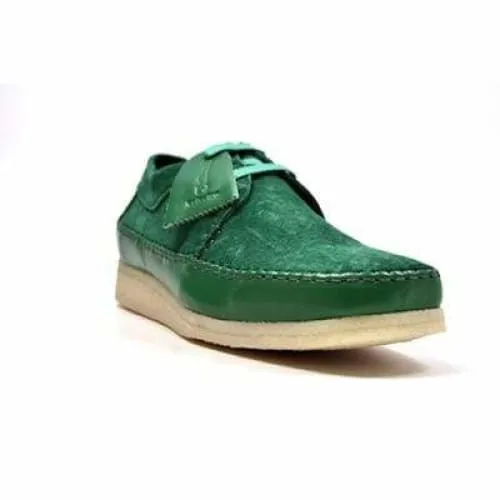 British Walkers Weaver Somerset Men's Dark Green Suede