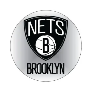 Brooklyn Nets NBA Round Decal