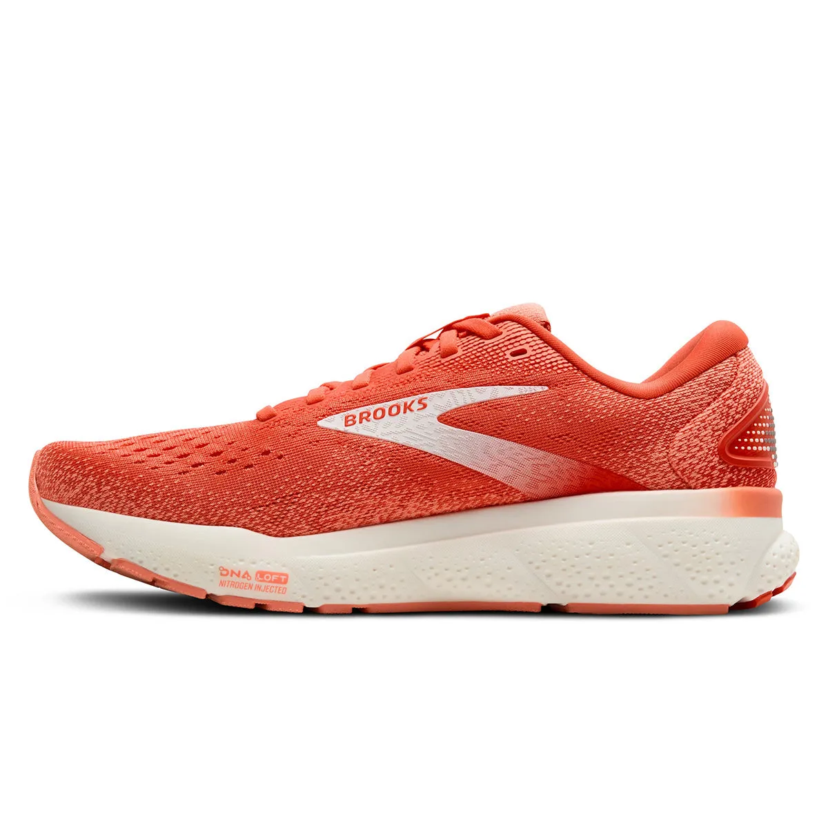 Brooks Ghost 16 Womens | Coral/desert Flower/coconut