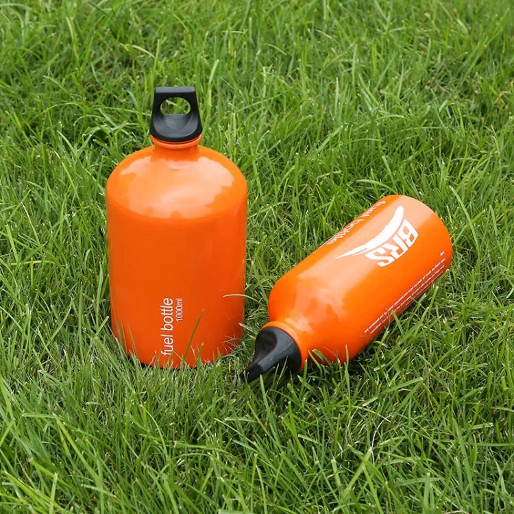 BRS Outdoor Fuel Portable Aluminum Alloy Oil Bottle, Capacity:750 ML