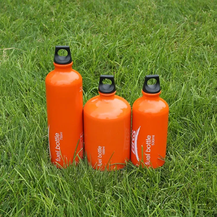 BRS Outdoor Fuel Portable Aluminum Alloy Oil Bottle, Capacity:750 ML