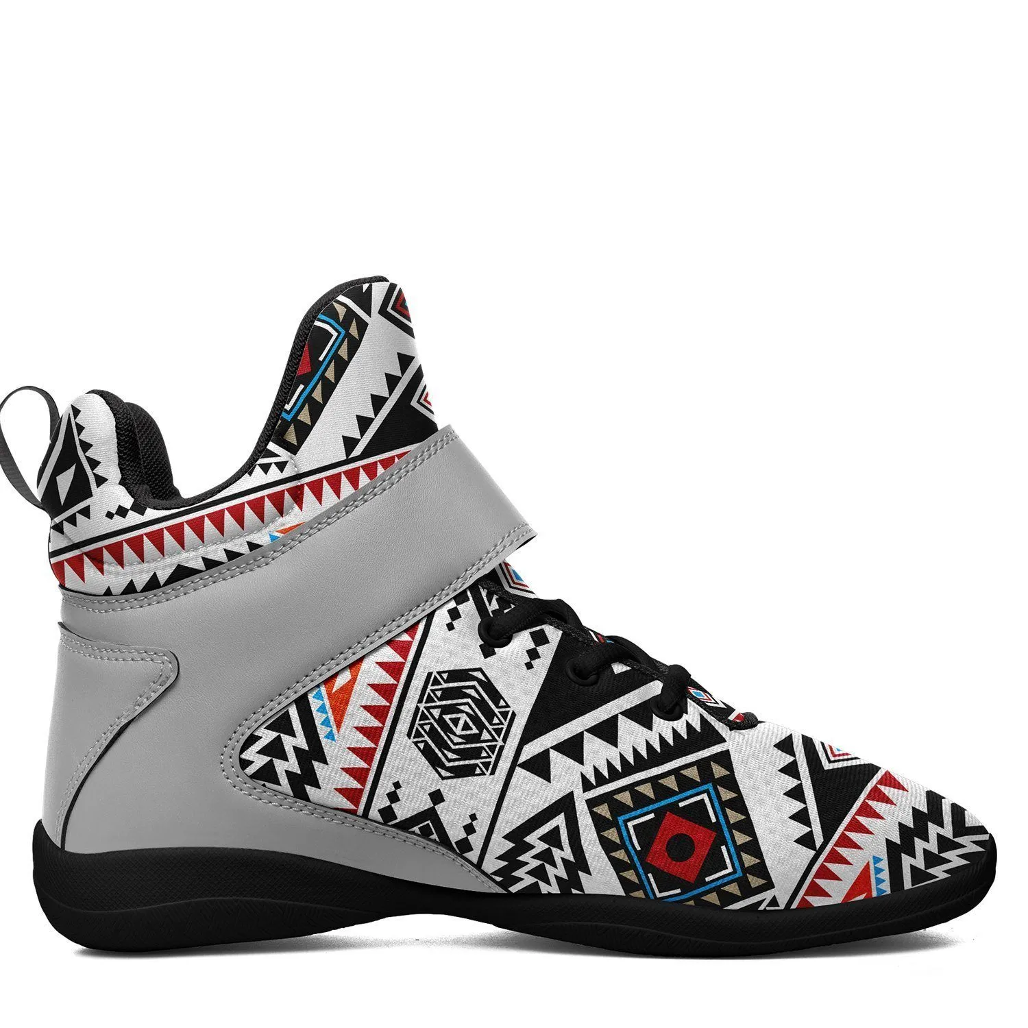 California Coast Ipottaa Basketball / Sport High Top Shoes - Black Sole