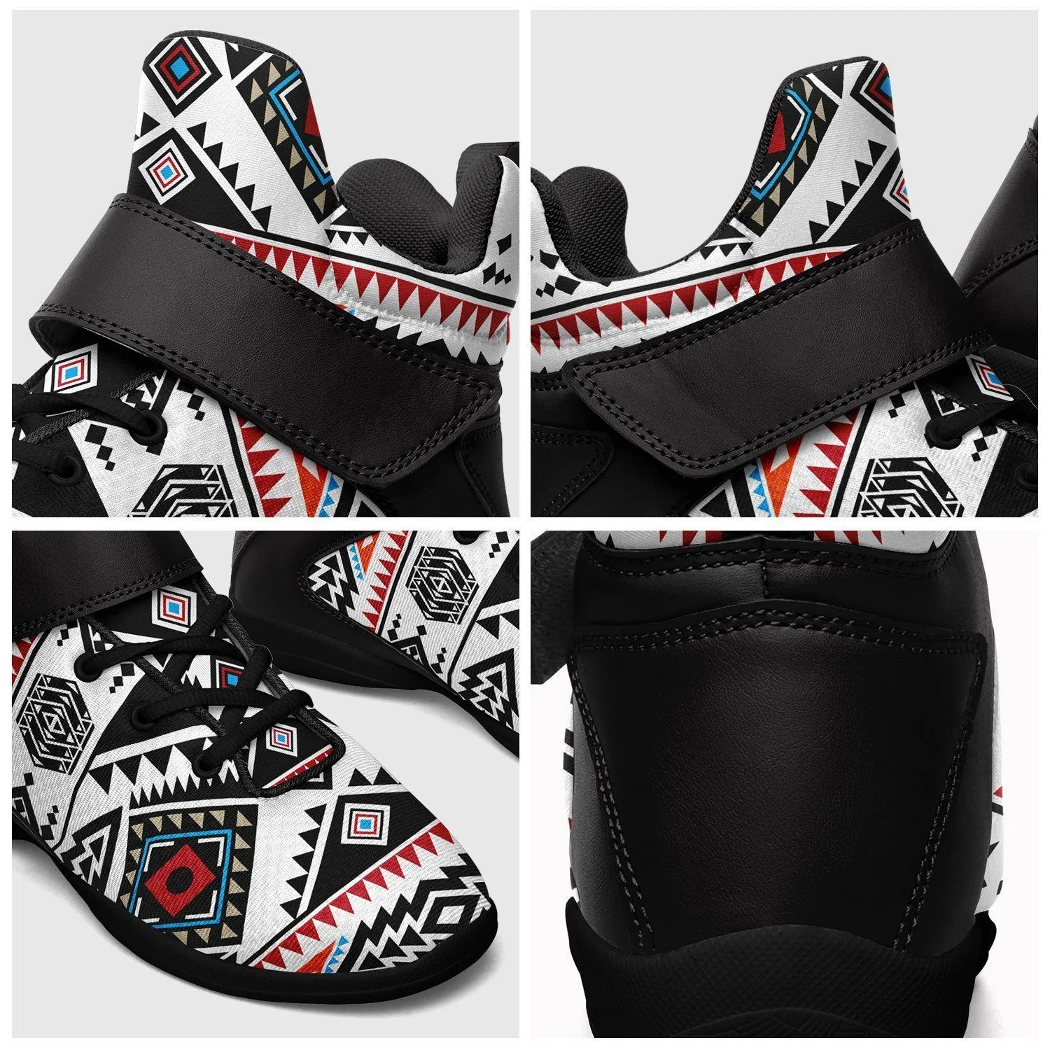 California Coast Ipottaa Basketball / Sport High Top Shoes - Black Sole