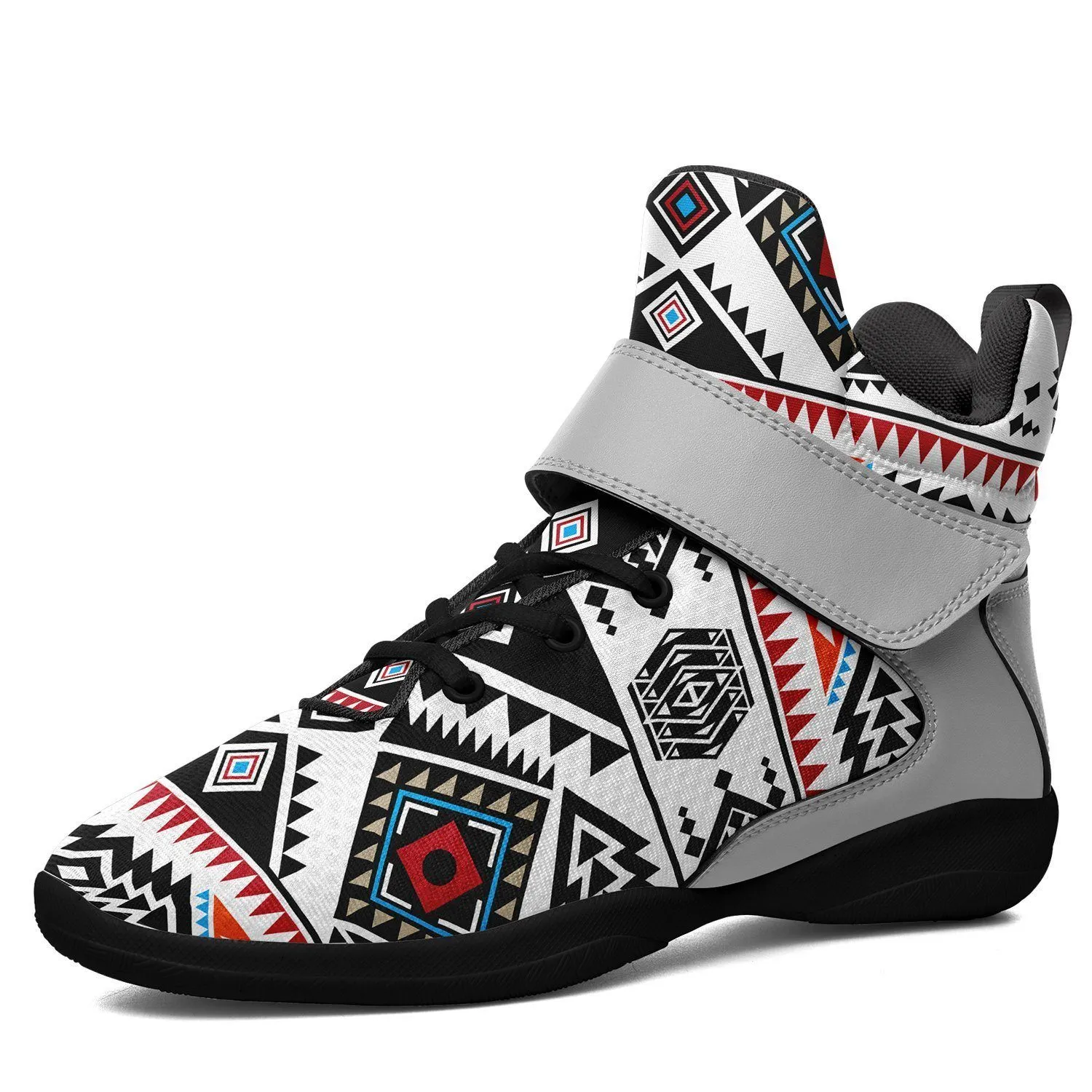 California Coast Ipottaa Basketball / Sport High Top Shoes - Black Sole