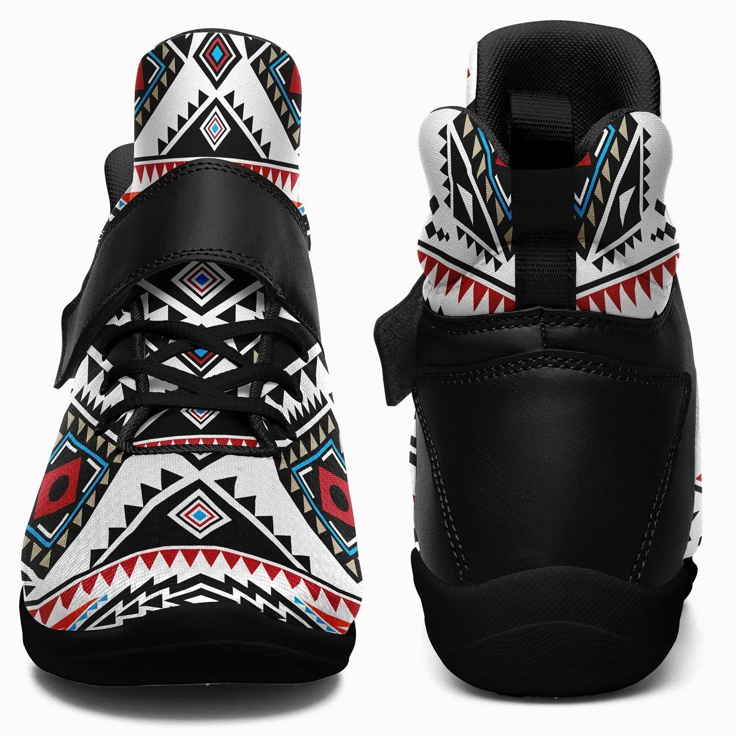 California Coast Ipottaa Basketball / Sport High Top Shoes - Black Sole