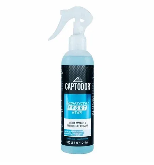 Captodor Gear Equipment Spray Fresh Rain 240 Ml / 8.12 Oz