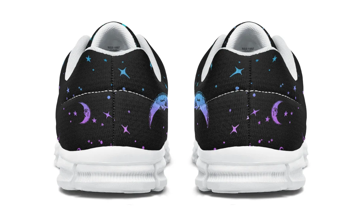 Celestial Pastel Athletic Sneakers - Light Breathable and Comfortable Sports Shoes with Anti-Slip Soles