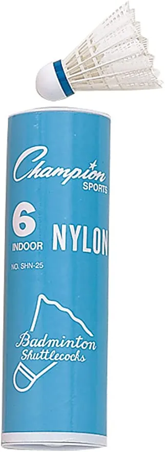 Champion Sports Nylon Shuttlecocks