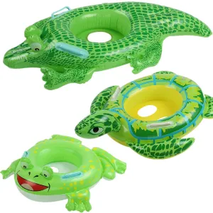 Children's Inflatable Turtle Shape Water Cartoon Sitting Ring | Brodtica.com