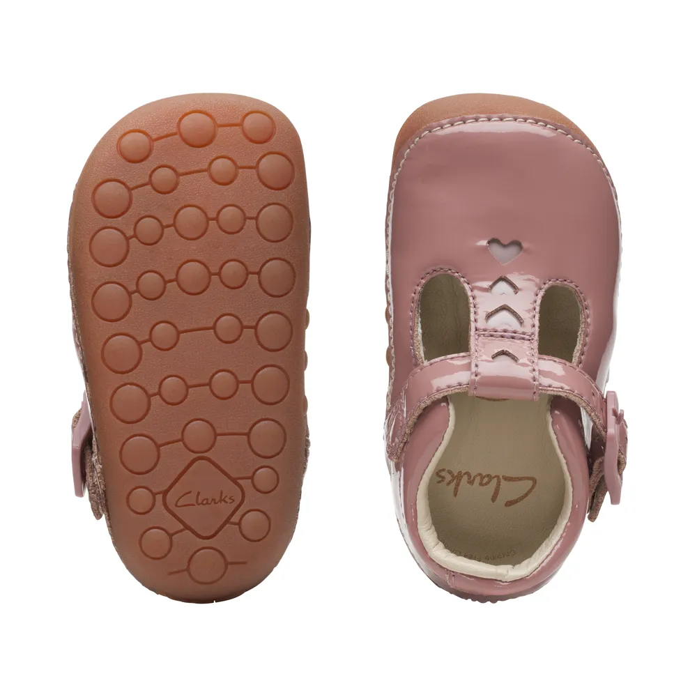 Clarks 26169408 Tiny Beat T. Dusty Pink