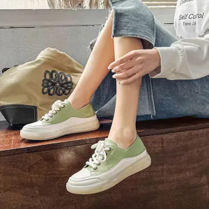 Classic Everyday Lace-up Sneakers with Comfy Soft Soles